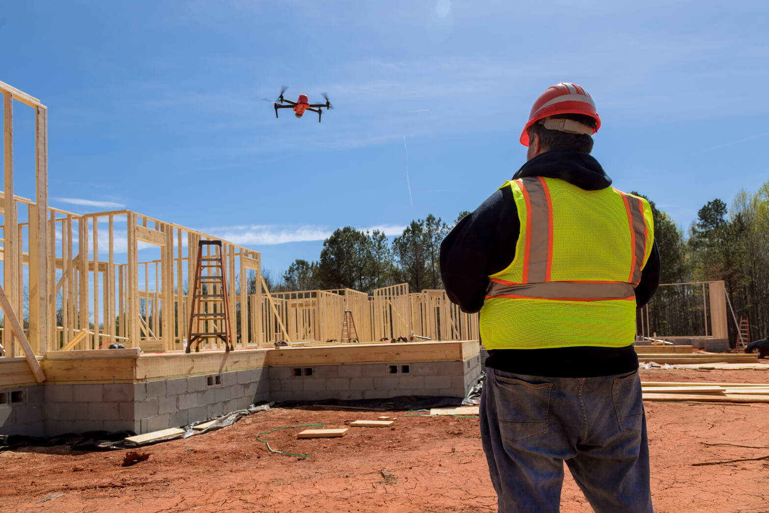 dron de limpieza