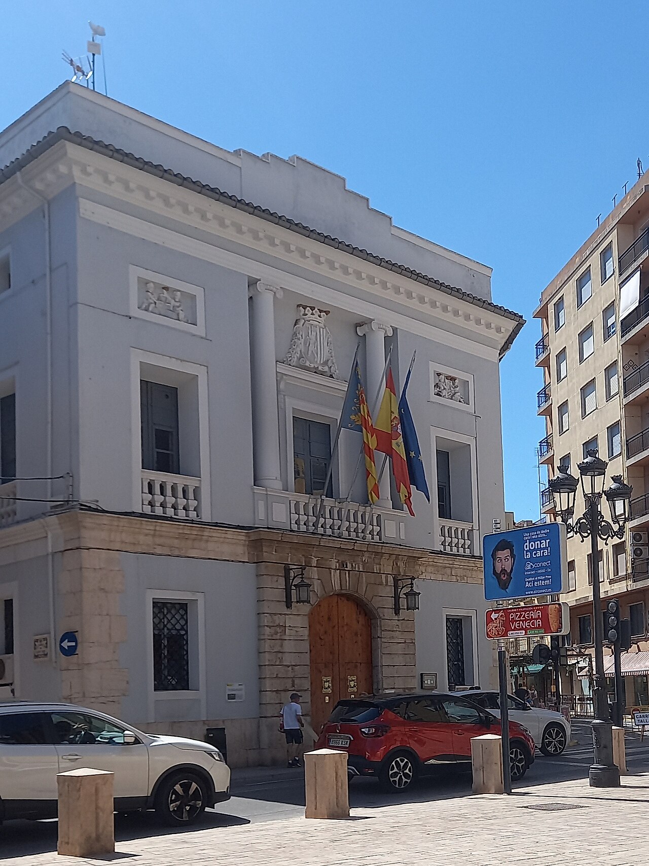 Fachada del Ayuntamiento de Carcaixent