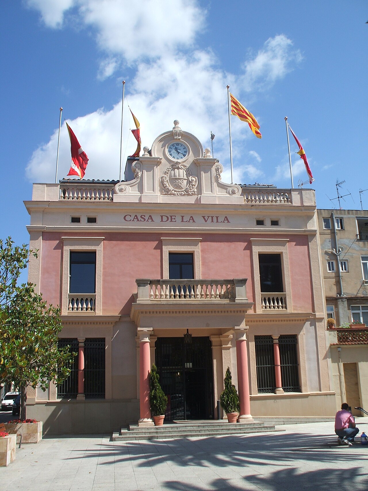 Fachada del Ayuntamiento de Rubí